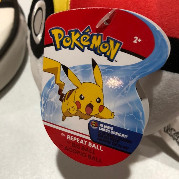 WCT Pokémon Repeat Ball Bean Plush - Picture 2 of 5